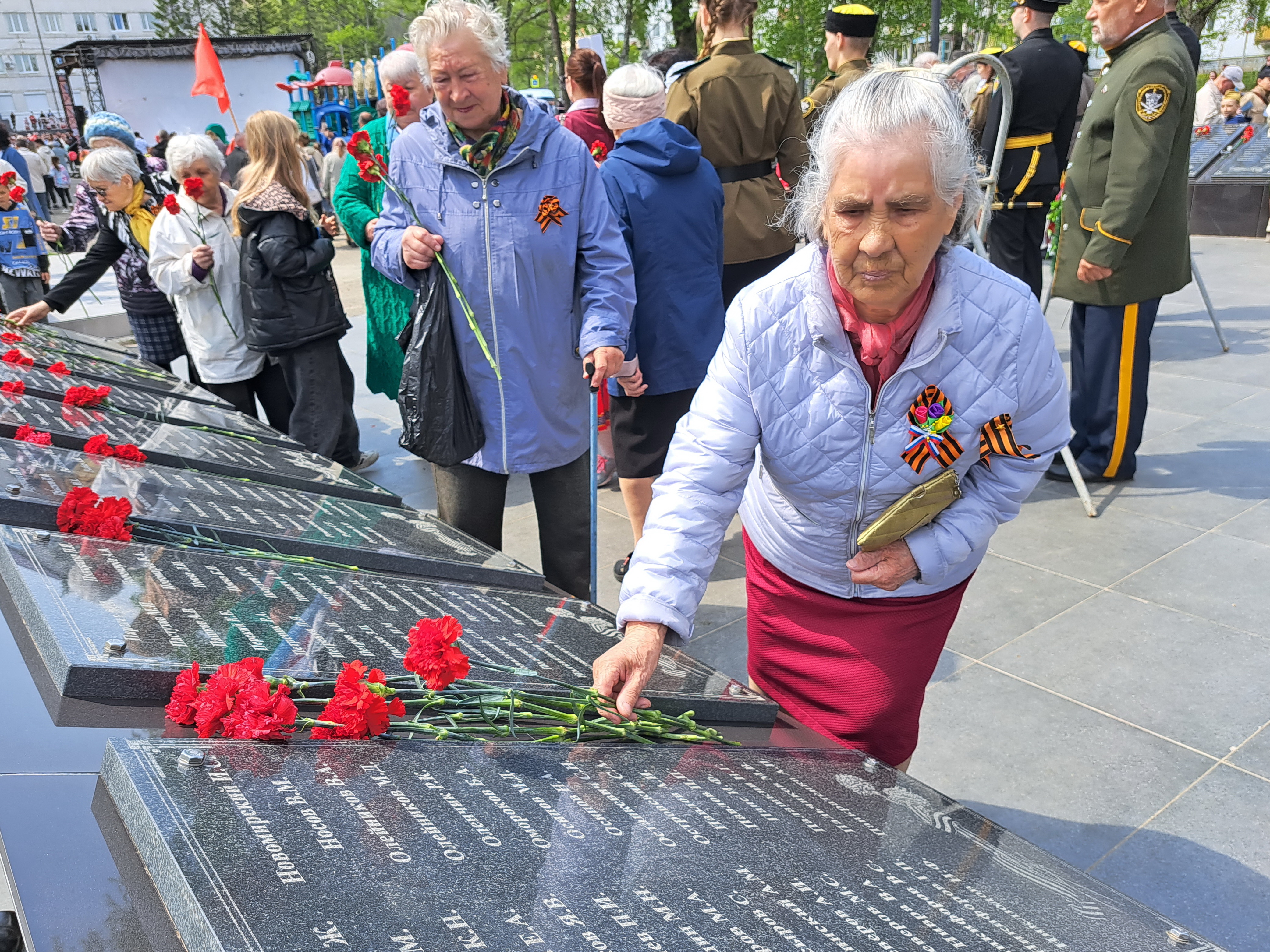 Празднование 78-й годовщины Великой Победы советского народа прошло по всему Хасанскому округу.