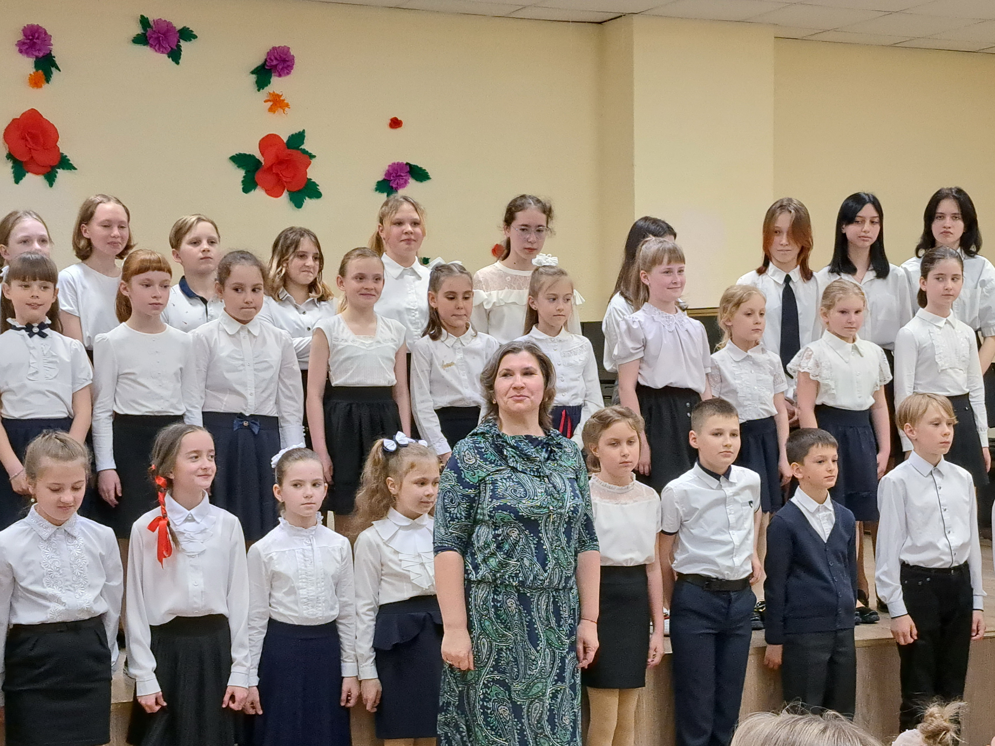 Отчетный концерт Детской школы искусств прошел в Славянке.