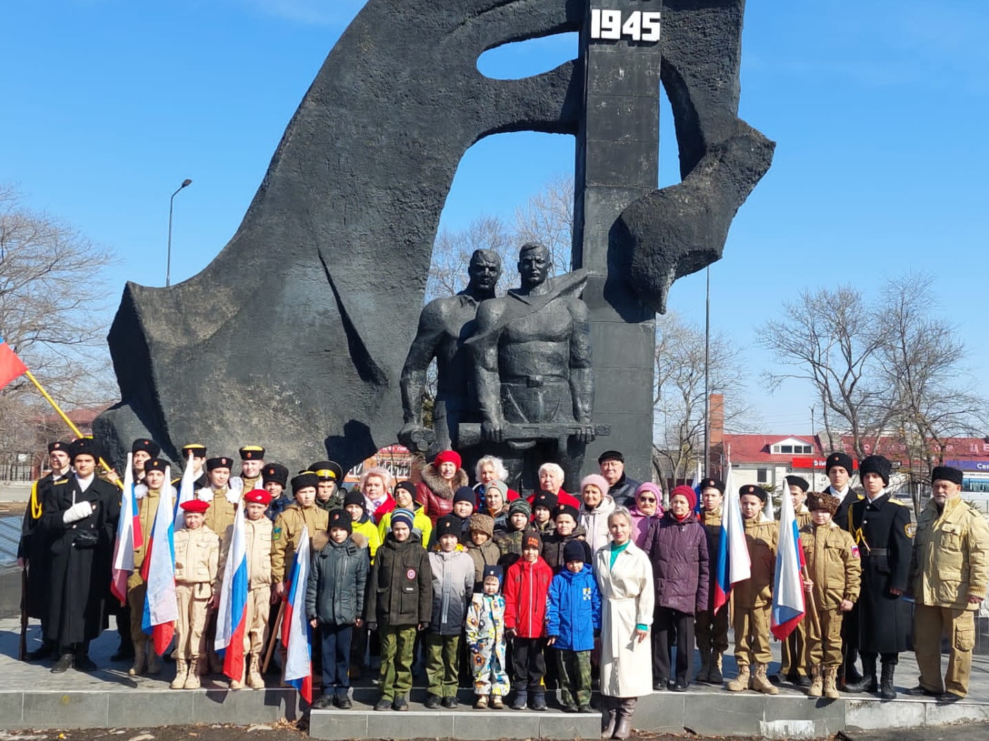 Хасанцы отпраздновали девятую годовщину &quot;Крымской весны&quot;.
