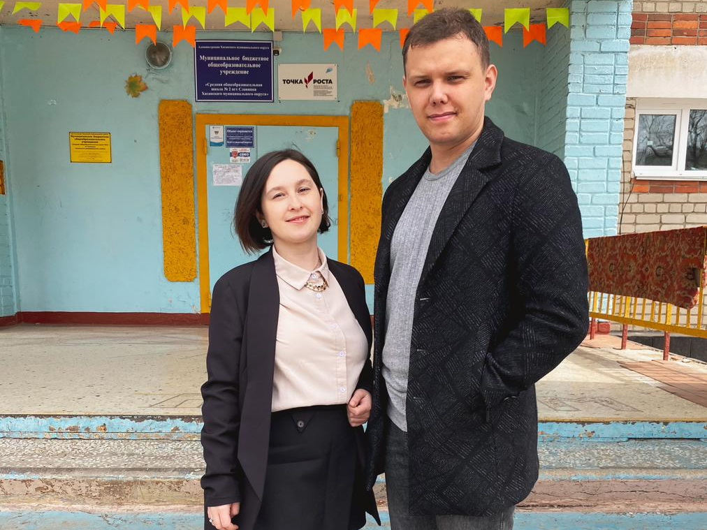 Денис и Евгения Ивановы: &quot;Два учителя в семье - это большой плюс&quot;.