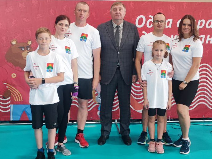 Семьи Славянки приняли участие в краевом фестивале ГТО.