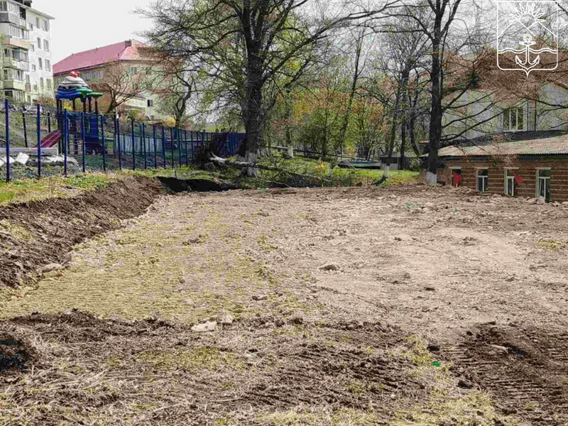 Новая спортплощадка появится в детском саду &quot;Парус&quot;.